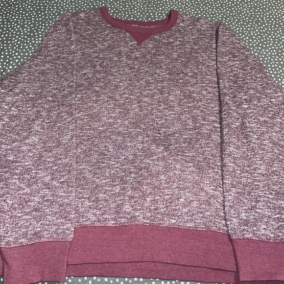 Como L Burgundy Crewneck Sweatshirt - Picture 2 of 3